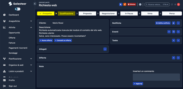 Come ottimizzare le vendite con una pipeline di vendita in un CRM